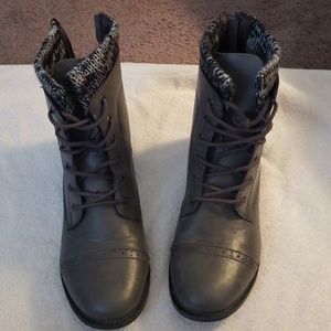 Mudd combat boots